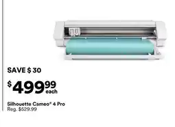 Michaels Silhouette Cameo 4 Pro offer