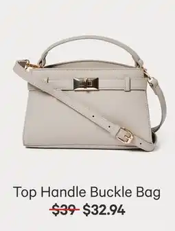 Joe Fresh Top Handle Buckle Bag offer