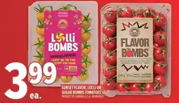 Metro Sunset flavor, lolli or sugar bombs tomatoes offer