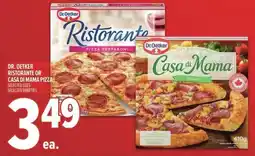 Metro Dr. Oetker ristorante or casa di mama pizza offer