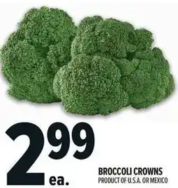 Metro Broccoli crowns offer