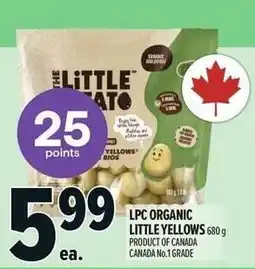 Metro Lpc organic little yellows offer