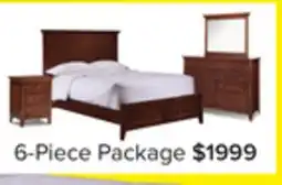 Leon's San Mateo 6-Piece Queen Bedroom Package-Tuscan offer