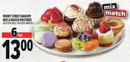 Metro Front street bakery mix & match pastries offer