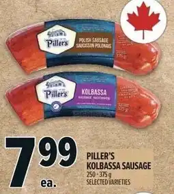 Metro Piller's kolbassa sausage offer
