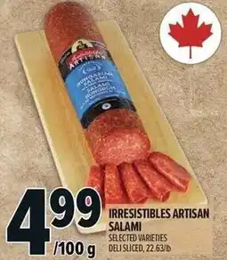 Metro Irresistibles artisan salami offer