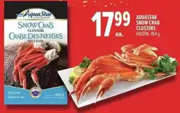 Metro Aquastar snow crab clusters offer