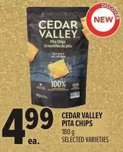 Metro Cedar valley pita chips offer