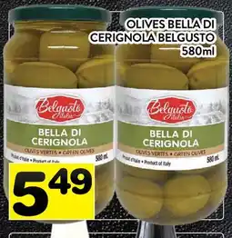 Supermarché PA OLIVES BELLA DI CERIGNOLA BELGUSTO offer