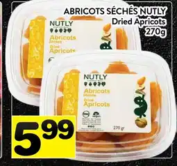 Supermarché PA ABRICOTS SÉCHÉS NUTLY | Dried Apricots offer