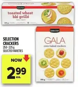 Metro Selection crackers offer
