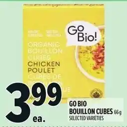 Metro Go bio bouillon cubes offer