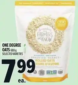 Metro One degree oats offer