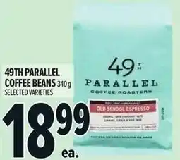 Metro 49th parallel coffee beans offer