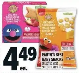 Metro Earth's best baby snacks offer