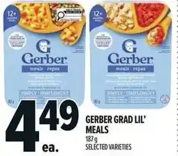 Metro Gerber grad lil' meals offer
