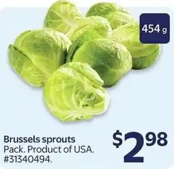 Walmart Brussels sprouts offer