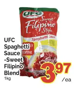 T&T Supermarket SPAGHETTI SAUCE-SWEET FILIPINO BLEND, 1KG offer