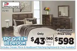 Surplus Furniture Montana 3PC Queen Bedroom Set offer