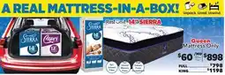 Surplus Furniture Sierra Queen Mattress in a box offer