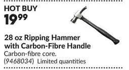 Princess Auto 28 oz Ripping Hammer with Carbon-Fibre Handle offer