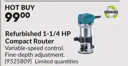 Princess Auto Refurbished 1-1/4 HP Compact Router offer