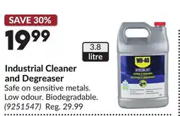 Princess Auto Industrial Cleaner and Degreaser offer