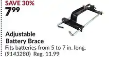 Princess Auto Adjustable Battery Brace offer