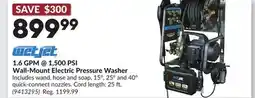 Princess Auto 1.6 GPM @ 1,500 PSI Wall-Mount Electric Pressure Washer offer