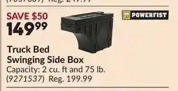 Princess Auto Truck Bed Swinging Side Box offer