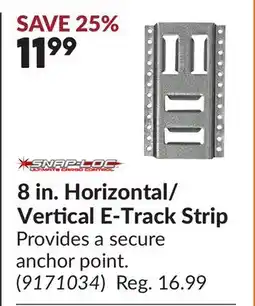 Princess Auto 8 in. Horizontal/ Vertical E-Track Strip offer