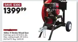 Princess Auto 420cc 4-Stroke Wood Saw offer