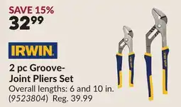 Princess Auto 2 pc Groove- Joint Pliers Set offer