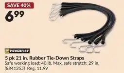 Princess Auto 5 pk 21 in. Rubber Tie-Down Straps offer