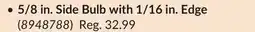 Princess Auto 5/8 in. Side Bulb with 1/16 in. Edge 25 ft Trim Seal offer