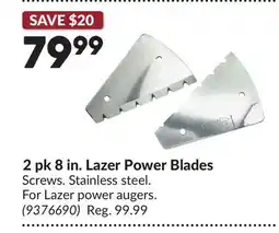Princess Auto 2 pk 8 in. Lazer Power Blades offer