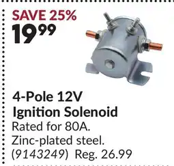 Princess Auto 4-Pole 12V Ignition Solenoid offer