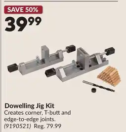 Princess Auto Dowelling Jig Kit offer