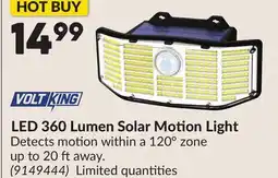 Princess Auto LED 360 Lumen Solar Motion Light offer