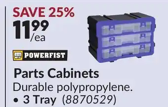 Princess Auto Parts Cabinets offer