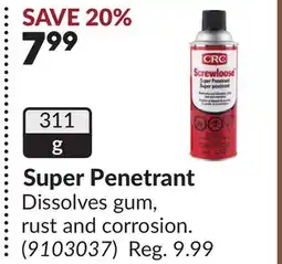 Princess Auto Super Penetrant offer