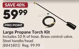 Princess Auto Large Propane Torch Kit offer