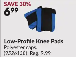 Princess Auto Low-Profile Knee Pads offer