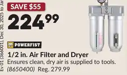 Princess Auto 1/2 in. Air Filter and Dryer offer
