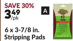 Princess Auto 6 x 3-7/8 in. Stripping Pads offer