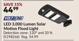Princess Auto LED 3,000 Lumen Solar Motion Flood Light offer