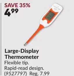Princess Auto Large-Display Thermometer offer