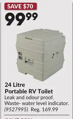 Princess Auto 24 Litre Portable RV Toilet offer