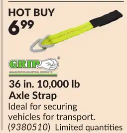 Princess Auto 36 in. 10,000 lb Axle Strap offer