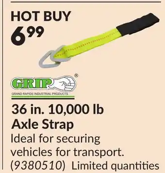 Princess Auto 36 in. 10,000 lb Axle Strap offer